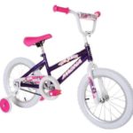 Dynacraft Magna Starburst Girl’s Bike (16-Inch, Purple/White/Pink)
