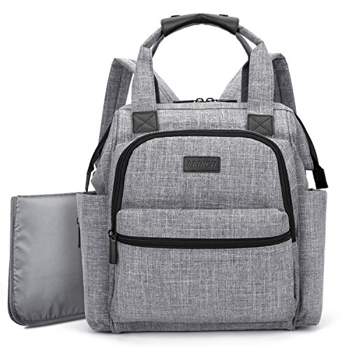 BRINCH Multi-function Lightweight Baby Diaper Bag Backpack Handbag ...