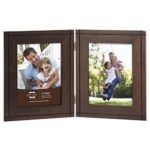 Prinz 2-Opening Dryden Hinged Wood Frame, 5 by 7-Inch, Espresso