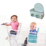 Buggy Bench Shopping Cart Seat in Seafoam Green for Baby, Toddler, and Twins (Up To 40 Pounds)