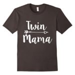 Twin Mama T-Shirt Cute Motherhood Tee
