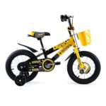 JOYSTAR Aluminum Kids Bike 14 inch Training Wheels & Basket 4-6 Boys
