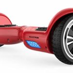Swagtron Swagboard Twist T881 Lithium-Free and Ul2272 Certified Hoverboard, Garnet Red, One Size