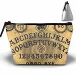 Ancient Ouija Board Cosmetic Bags Portable Travel Trapezoidal Makeup Organizer