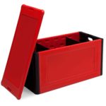 Delta Children Store and Organize Toy Box, Red