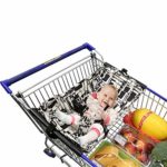 Baby Shopping Cart Hammock Cart Cover for Newborn Toddler and Twins Abstract Architecture