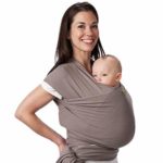 Boba Baby Wrap Grey – The Original Child and Newborn Wrap, Perfect for Infants and Babies Up to 35 lbs