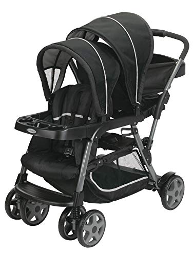 Graco Ready2Grow Click Connect Stand and Ride Stroller, Onyx