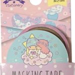 Sanrio Little Twin Stars Masking Tape Length 5m Width1.2 cm Sticker Decoration Arts, Crafts & Sewing Stationery Japan (Unicorn)