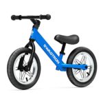 Swagtron K3 12″ No-Pedal Balance Bike for Kids Ages 2-5 Years | Air-Filled Rubber Tires | 7 lbs Lightweight | 12″~16″ Height Adjustable Seat | ASTM-Certified