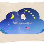 Little One’s Pillow – Toddler Pillow, Delicate Organic Cotton Shell, Handcrafted in USA – Soft Yet Supportive, Washable 13 X 18