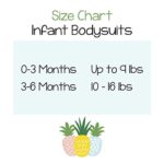 Pineapple Pancake Kids Twin Pregnancy Announcement Infant Bodysuit Set for Grandparent Photo Props 0-3 months