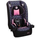 Disney Baby Jive 2 in 1 Convertible Car Seat, an Extra-Comfortable Ride That Lasts for Years: Rear-Facing 5-40 pounds and Forward-Facing 22-65 pounds, Minnie Dot Party