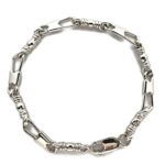 ACTS Bracelet Fishers Of Men Sterling Silver Medium Link, Original Design